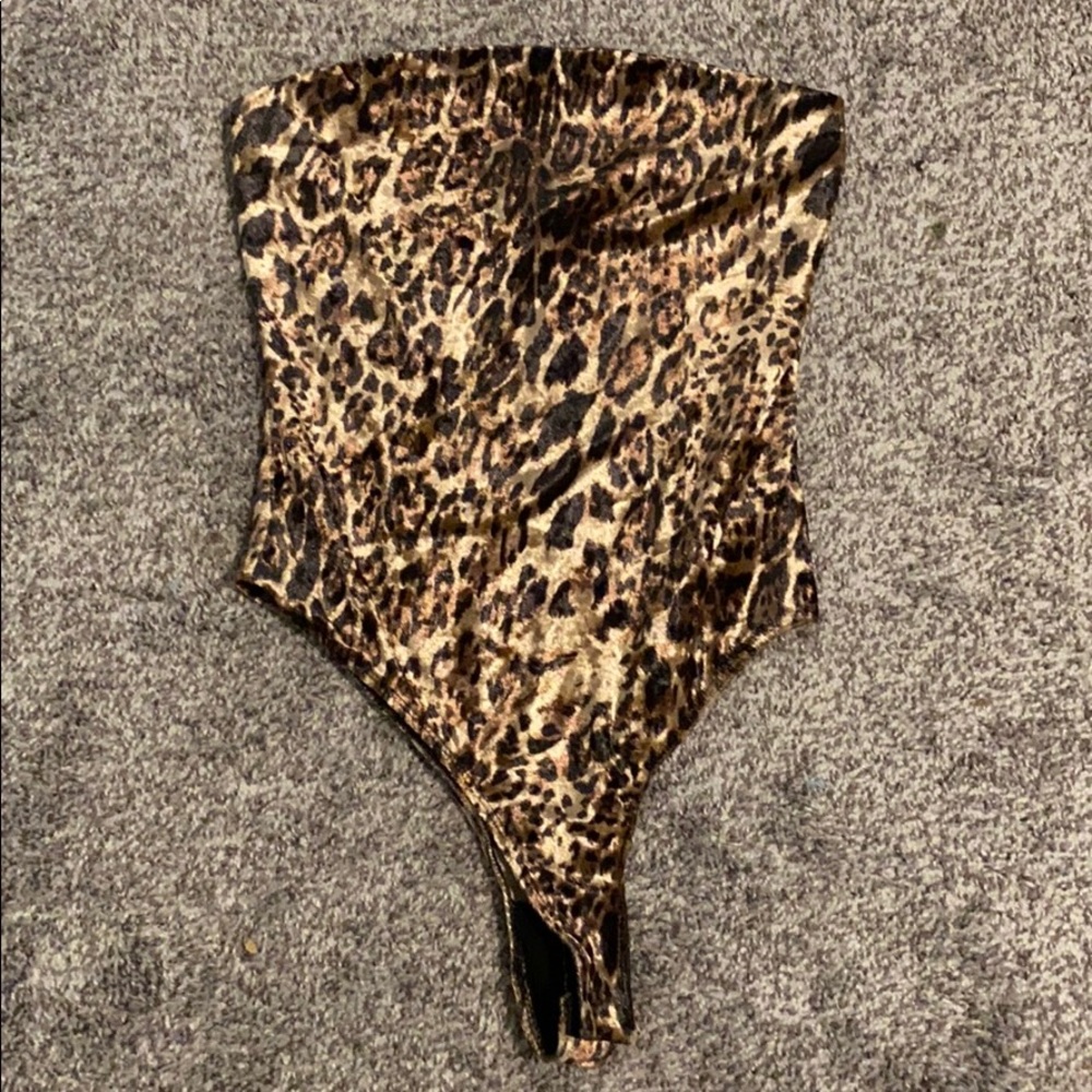 Cheetah print bodysuit